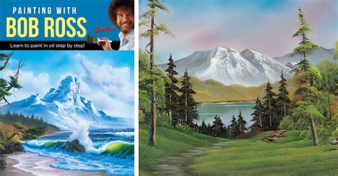 bob ross painting a journey